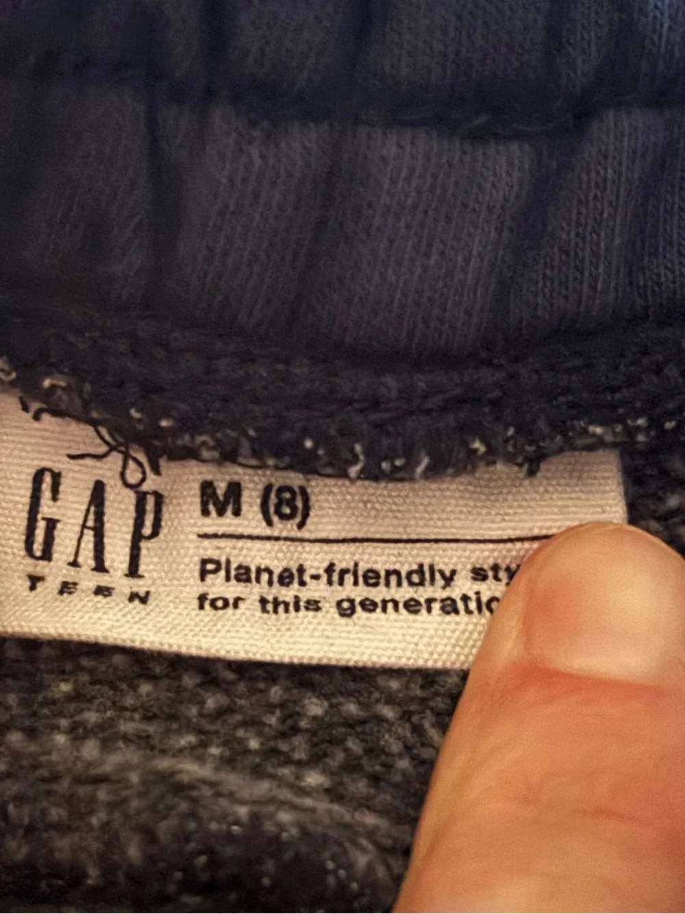 GAP Navy Blue Kids Drawstring Joggers